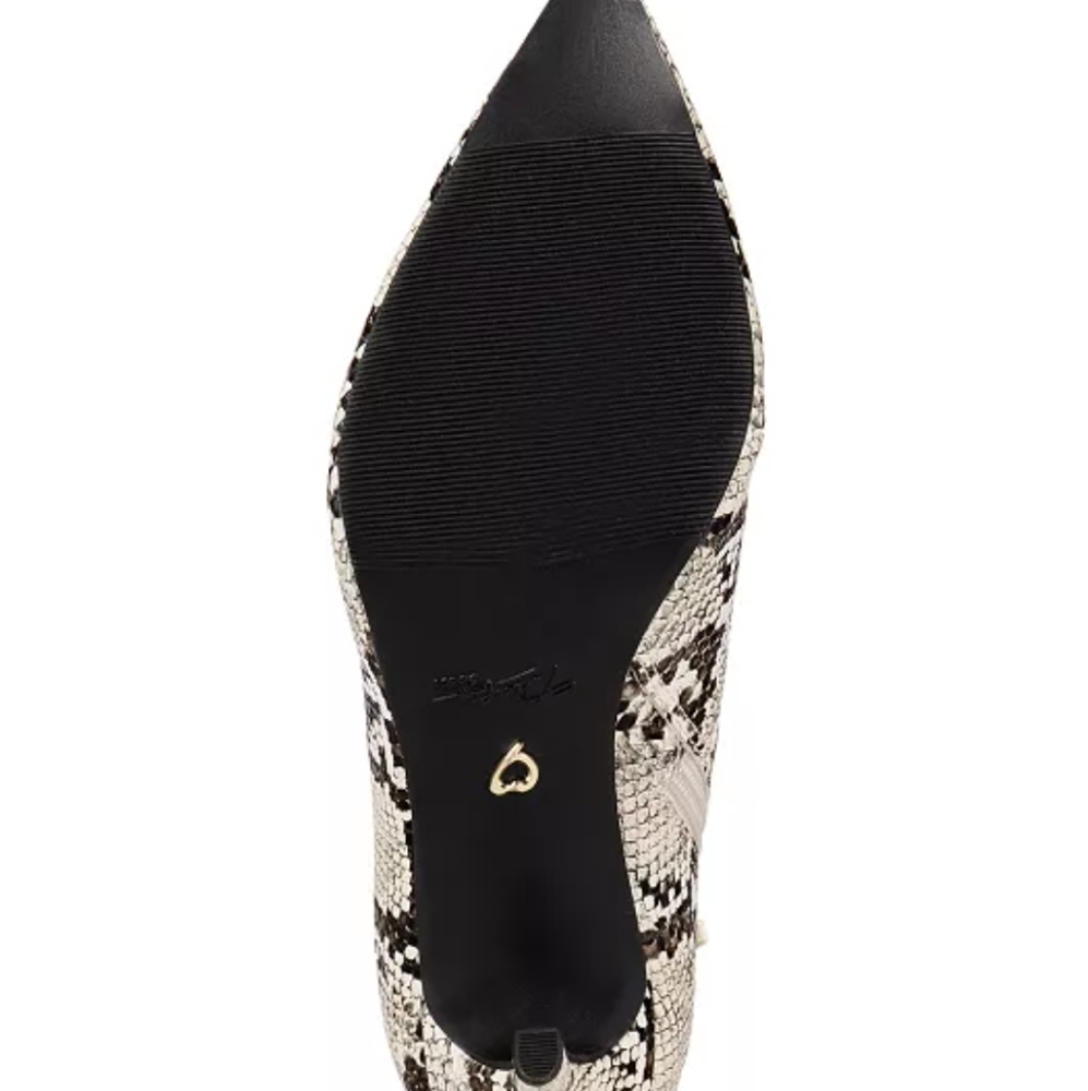 Thalia Sodi Women's Natural Snake Ankle Booties - Picture 5 of 6
